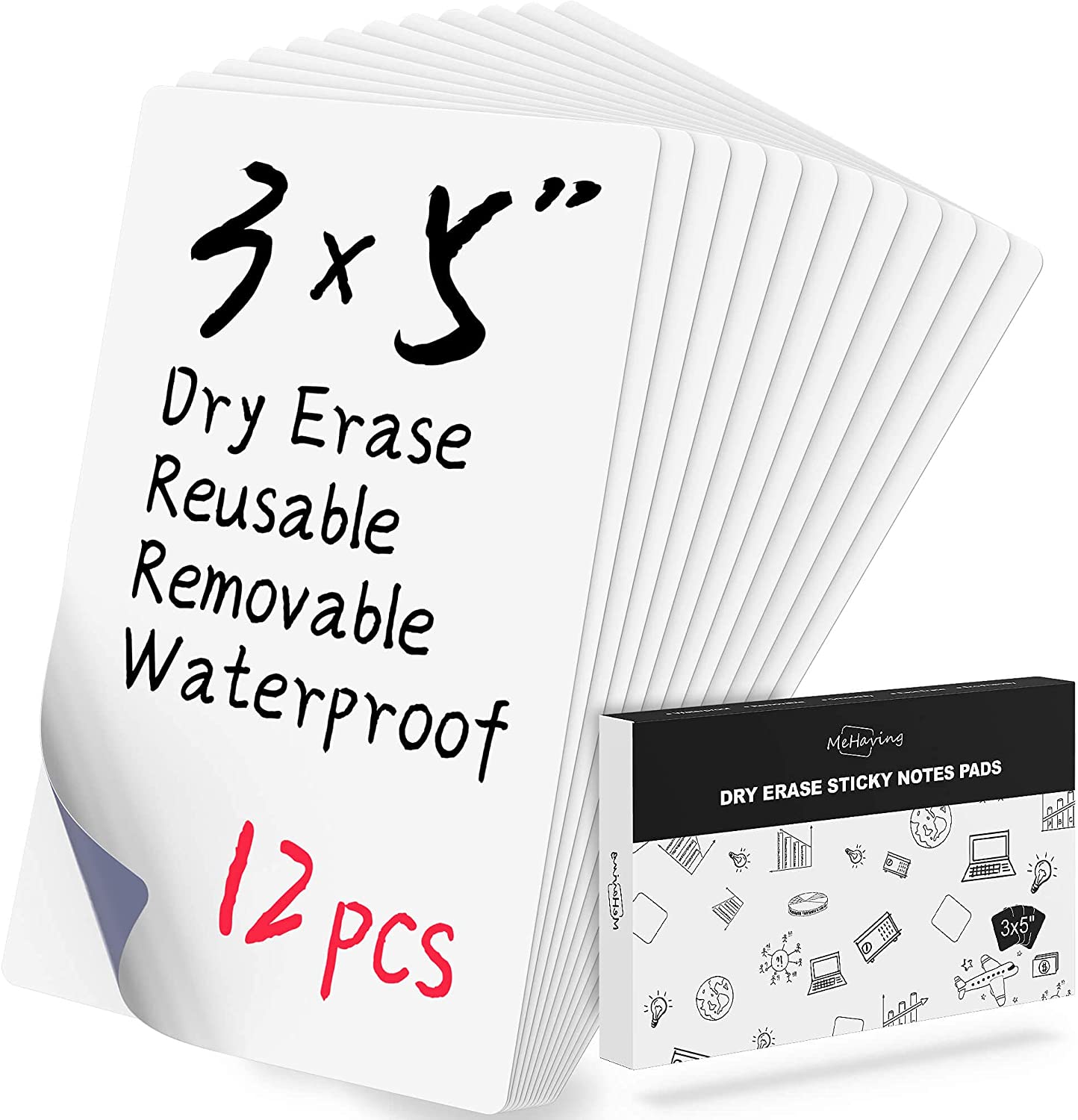 Eco Friendly Desk Whiteboard - Dry Erase