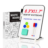 Load image into Gallery viewer, Soft Edge Black Dry Erase Board with Stand